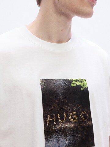 HUGO T-Shirt 'Doreston' in Weiß