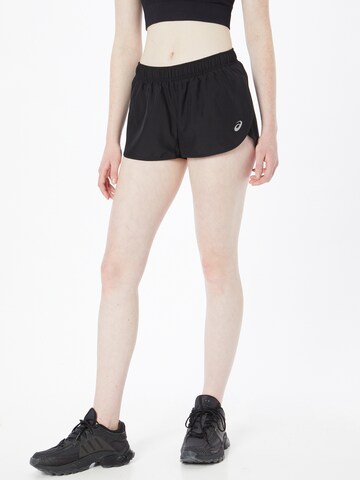 ASICS Regular Sportbroek in Zwart: voorkant