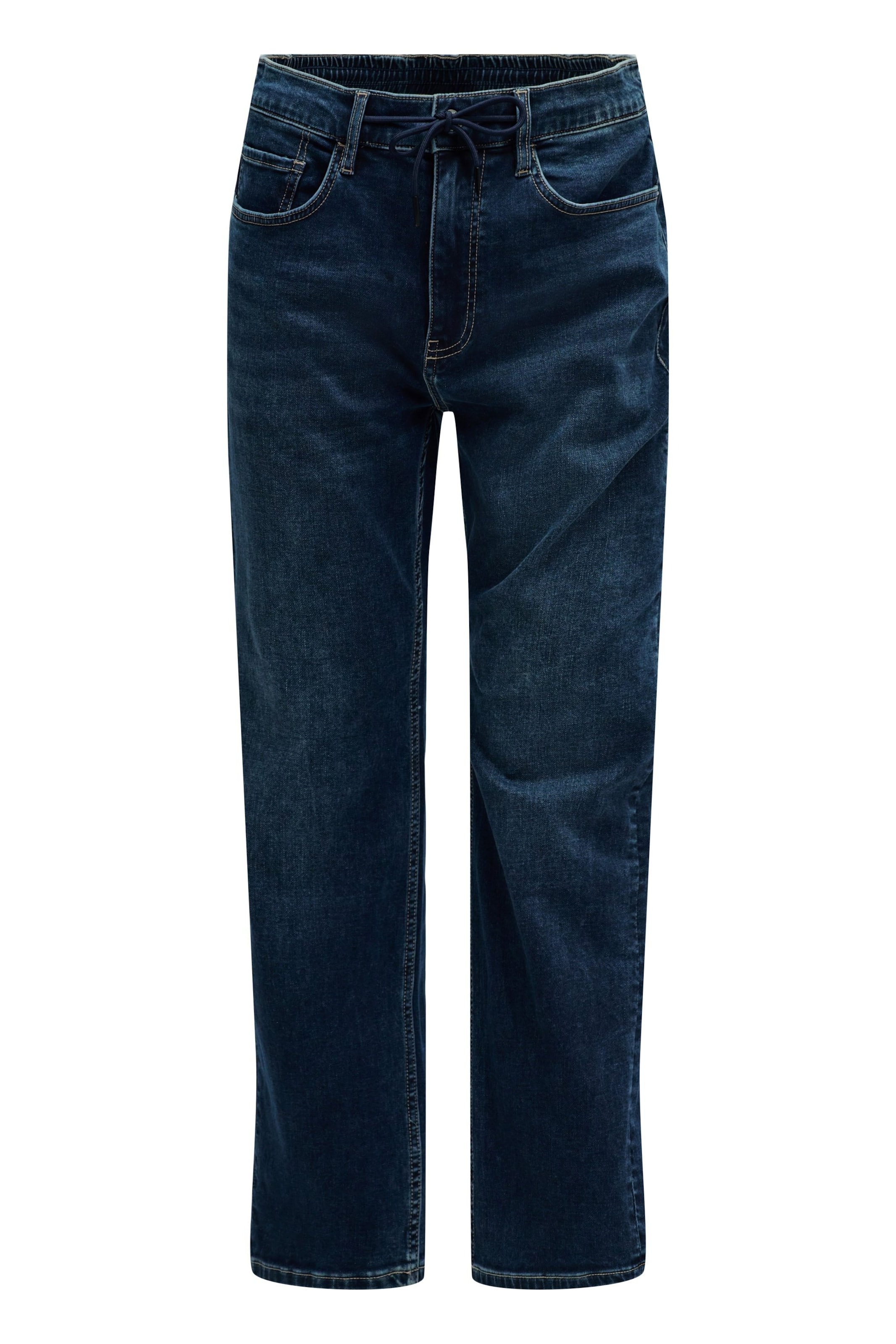 Salsa Jeans Broek in Blauw: voorkant