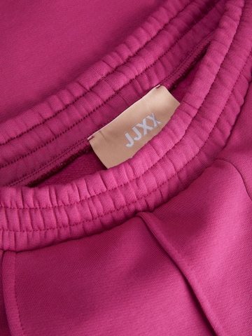 JJXX Normalny krój Spodnie w kant 'Camilla' w kolorze różowy