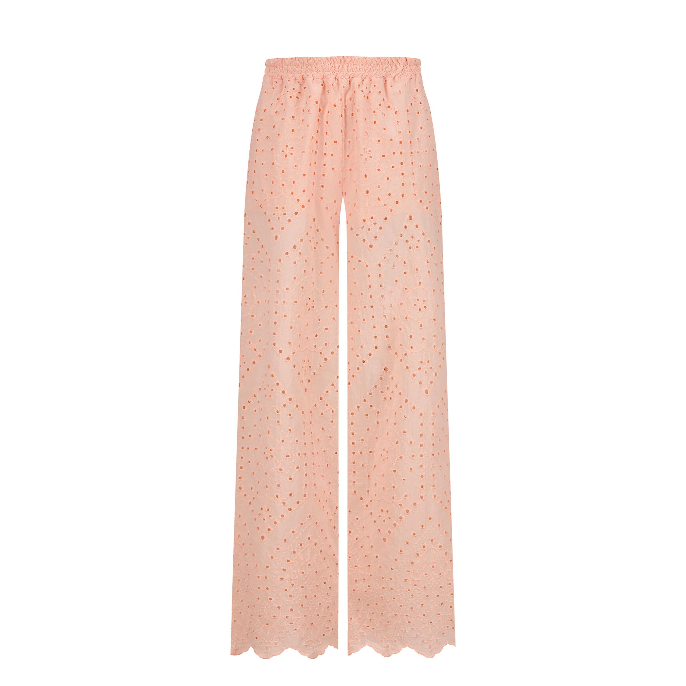 Pantalon Nicowa en rose : devant
