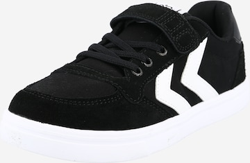 Hummel - Sapatilhas 'Slimmer Stadil' em preto: frente