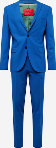 HUGO Red Slim fit Suit 'Arti/Hesten' in Blue: front