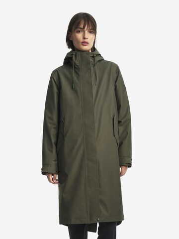 Manteau fonctionnel 'T-Kit' AIGLE en vert : devant