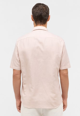 ETERNA Regular fit Button Up Shirt in Beige