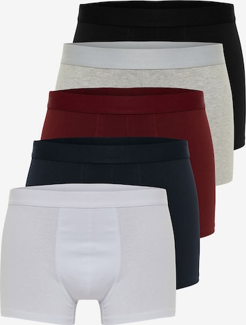 Boxers Trendyol en bleu : devant