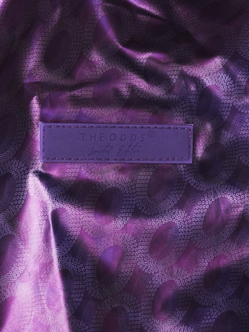 THE ODDS Functionele mantel 'Print Raincoat/ LMTD edition' in Zwart