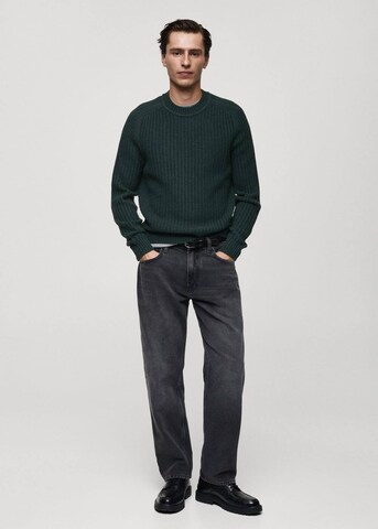 MANGO MAN Pullover 'Joel' in Grün