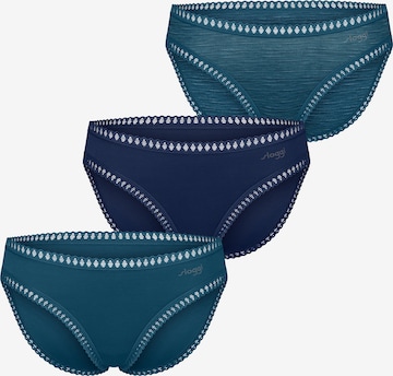 Slip ' Blue GO Crush ' SLOGGI en bleu : devant