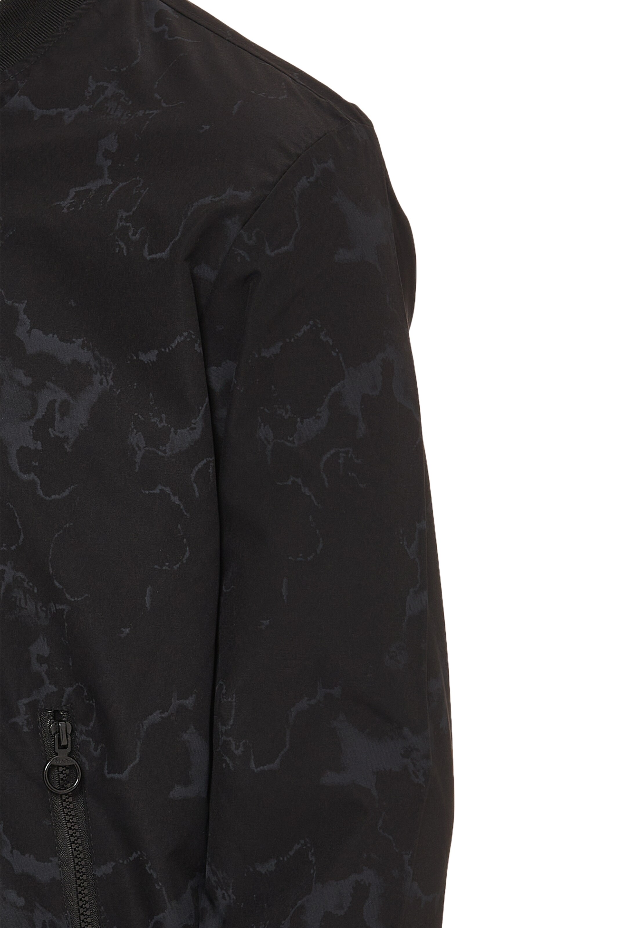 HOMEBASE Φθινοπωρινό και ανοιξιάτικο μπουφάν σε μαύρο