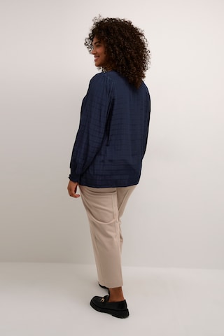 KAFFE CURVE - Blusa 'Lisana' en azul