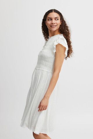 b.young Shirt Dress 'Felice' in White: front