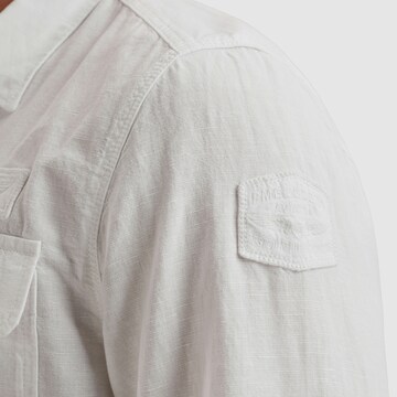 PME Legend Regular fit Button Up Shirt in White