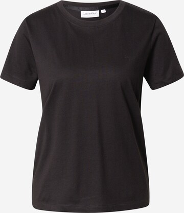 Calvin Klein T-Shirt 'Essential' in Schwarz: predná strana