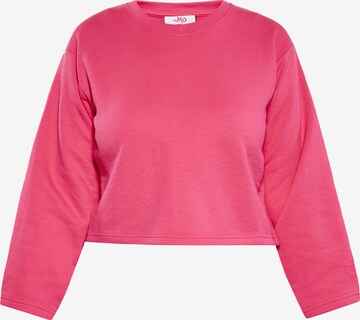 Sweat-shirt MYMO en rose : devant