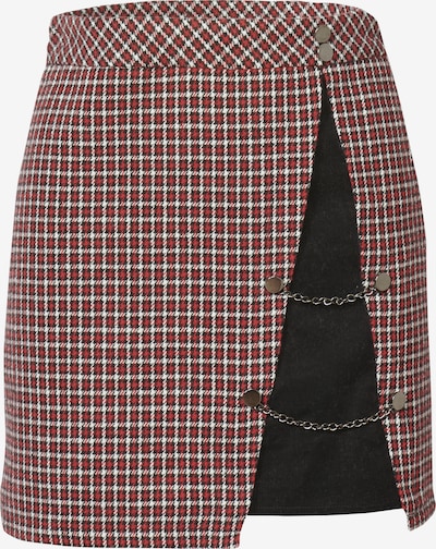 KOROSHI Nederdel i rød / sort / hvid, Produktvisning