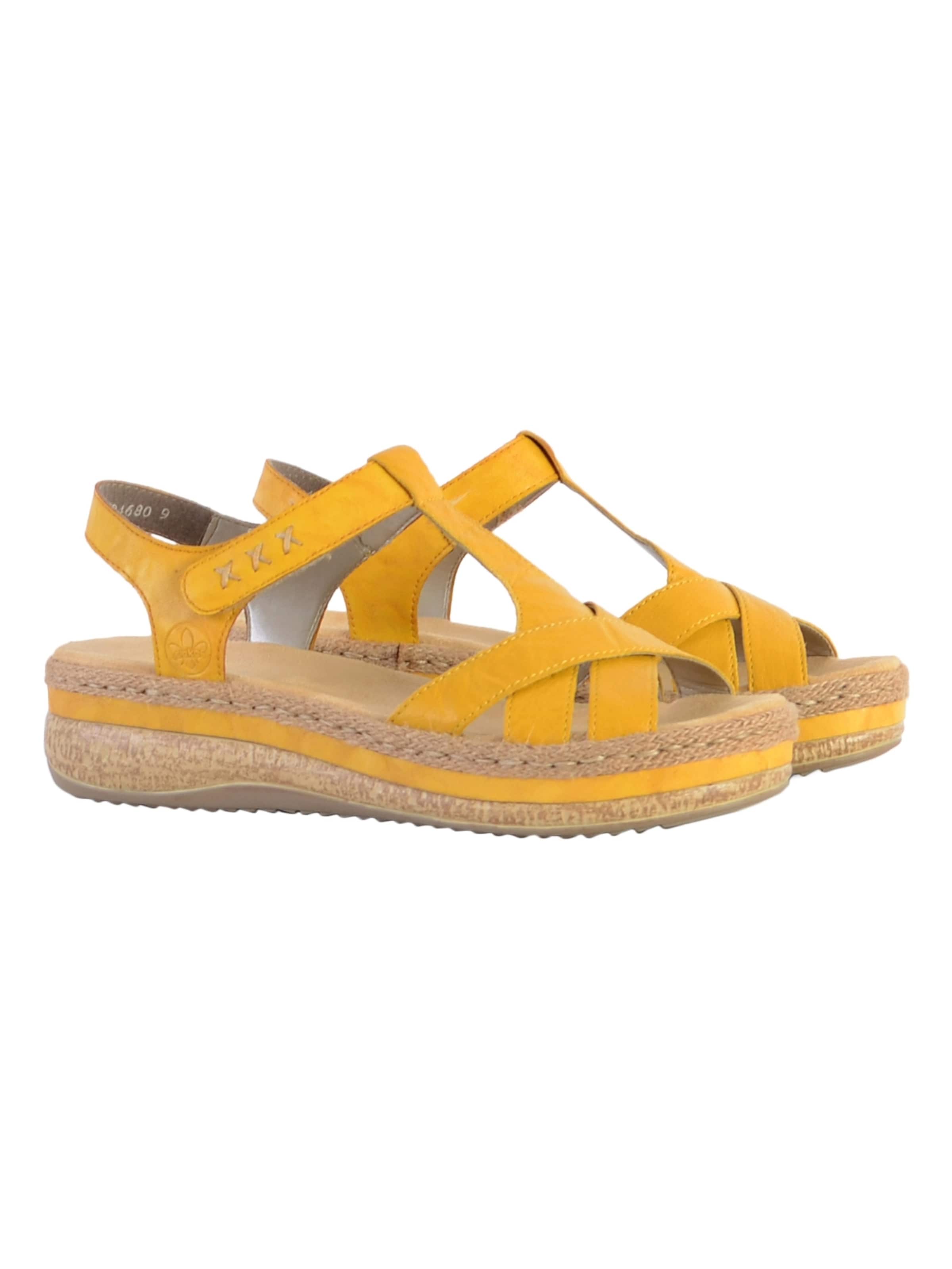Rieker Sandal in Yellow