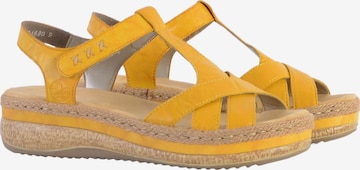 Rieker Sandal in Yellow