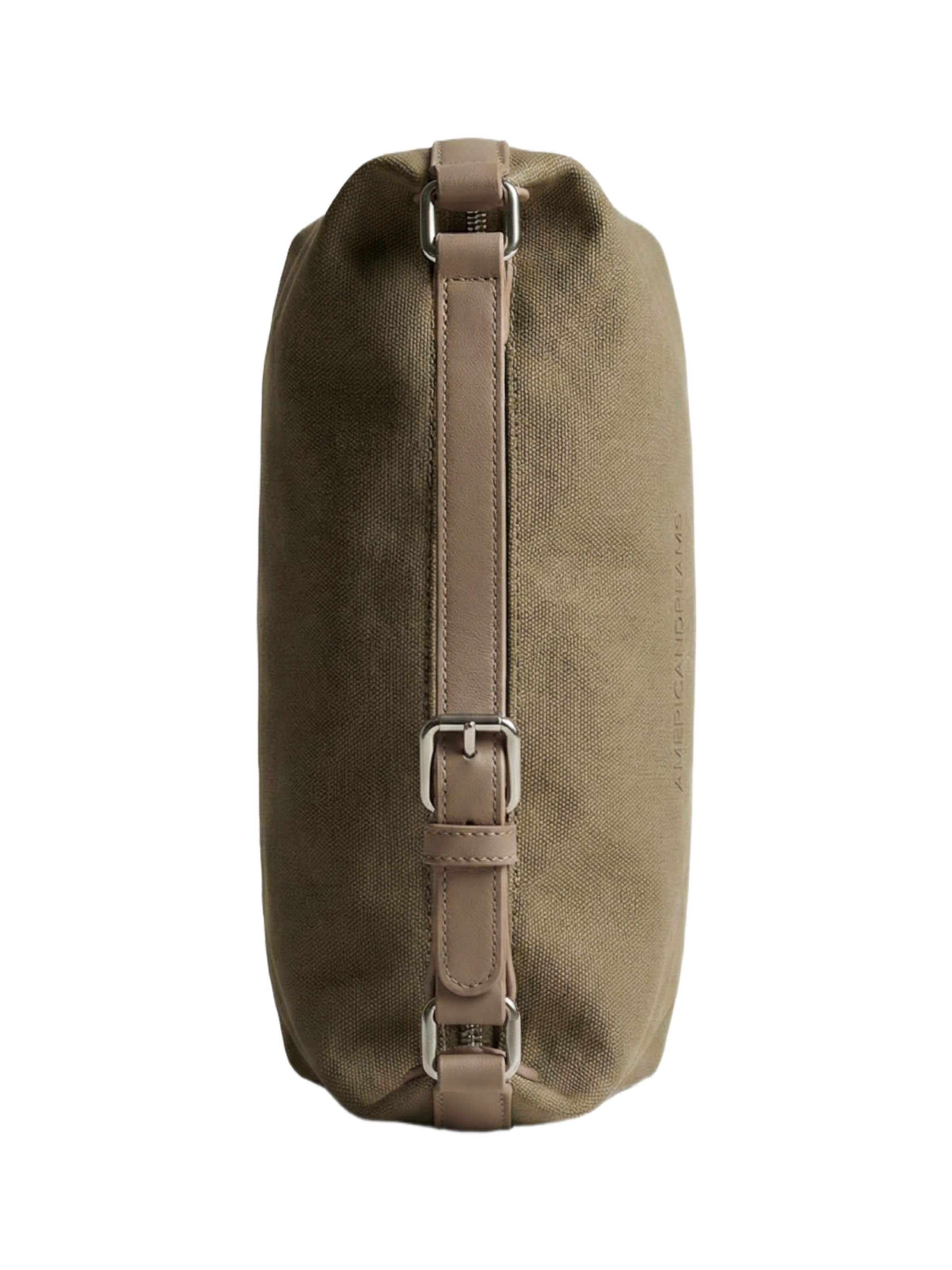 americandreams Handbag 'Canvas Club' in Grey