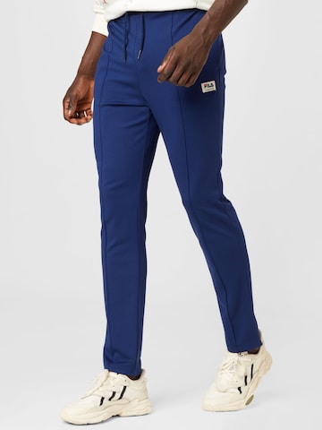 Regular Pantalon 'TATVAN' FILA en bleu : devant