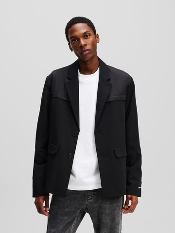 KARL LAGERFELD JEANS Comfort fit Blazer in Black: front
