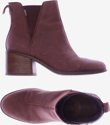 TOMS Dress Boots in 41 in Brown: front