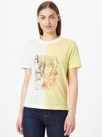 LOOKS by Wolfgang Joop - Camiseta en amarillo: frente