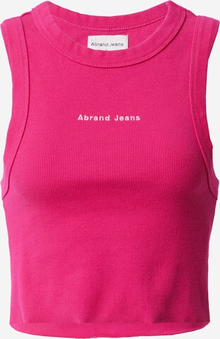 Top 'HEATHER' di Abrand in rosa: frontale