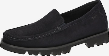 SIOUX Instappers in Blauw: voorkant