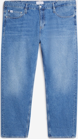 Calvin Klein Jeans Loosefit Jeans in Blauw: voorkant