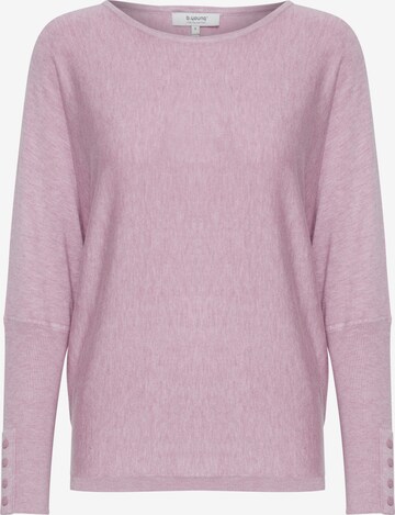 b.young Sweater 'BYMMPIMBA BAT' in Pink: front