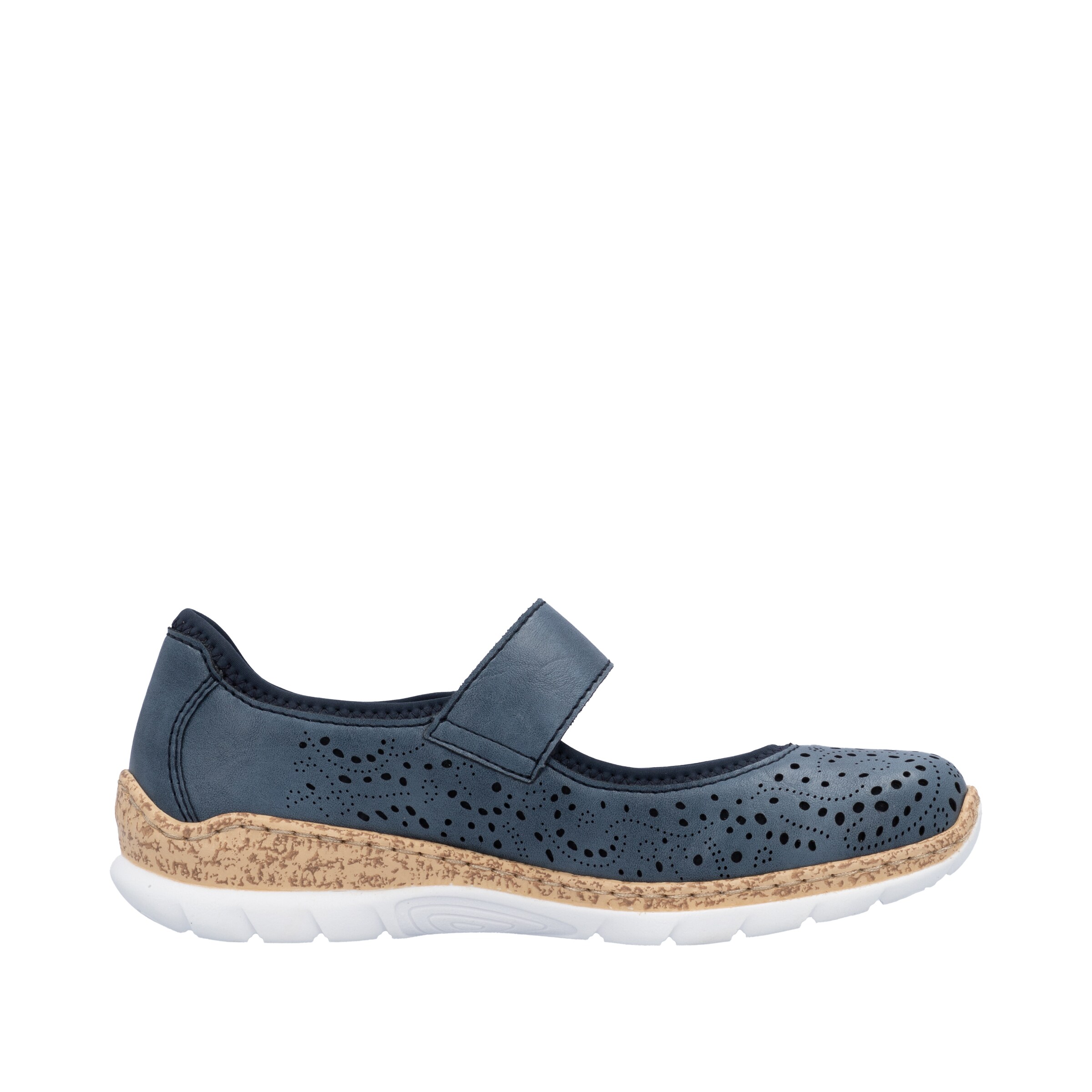 Rieker Slipper in Blau