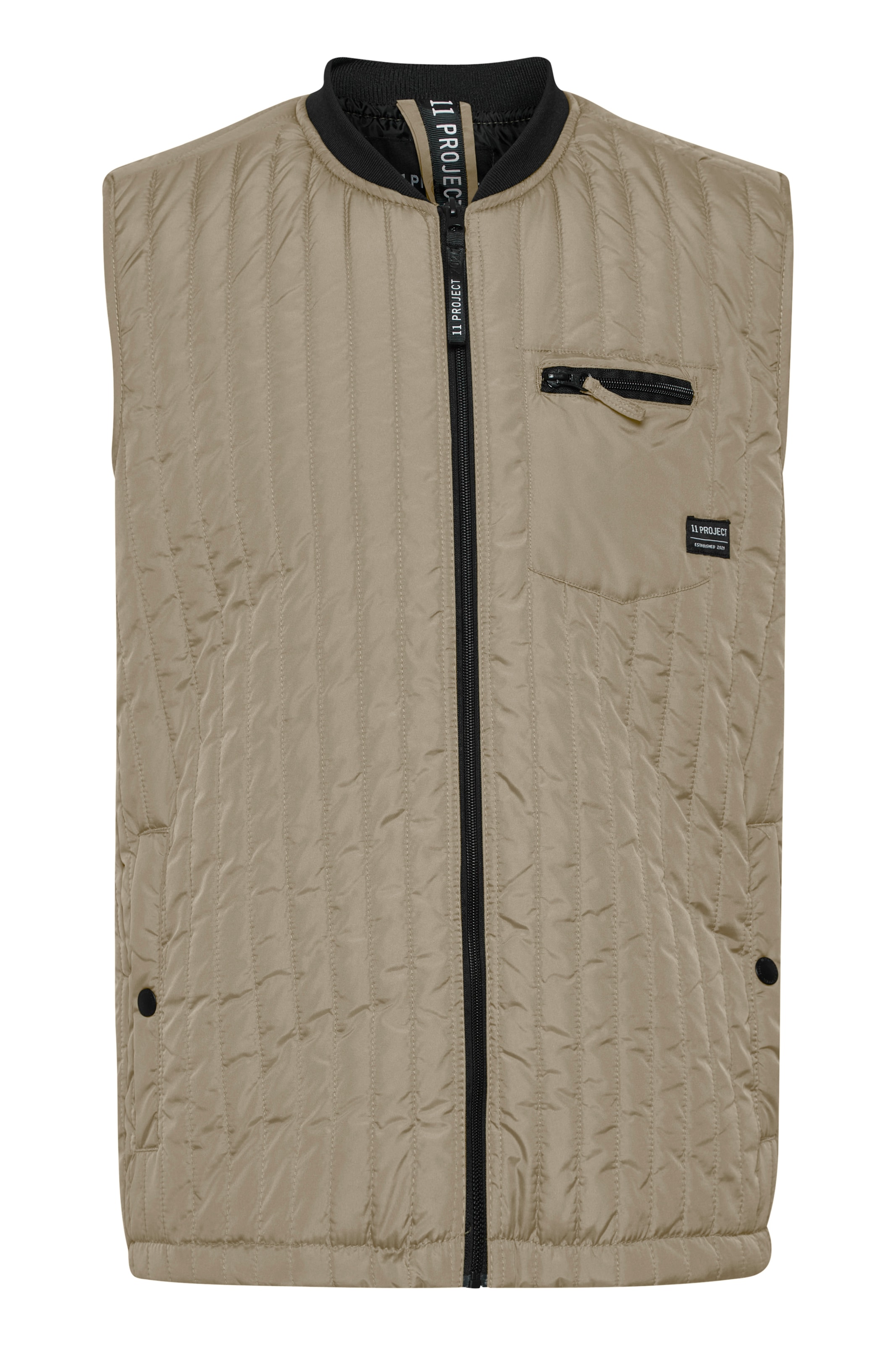 11 Project Weste 'Arne' in Beige: Vorderseite