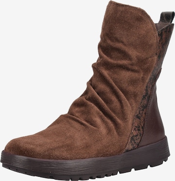 THINK! Stiefelette in Braun: Vorderseite