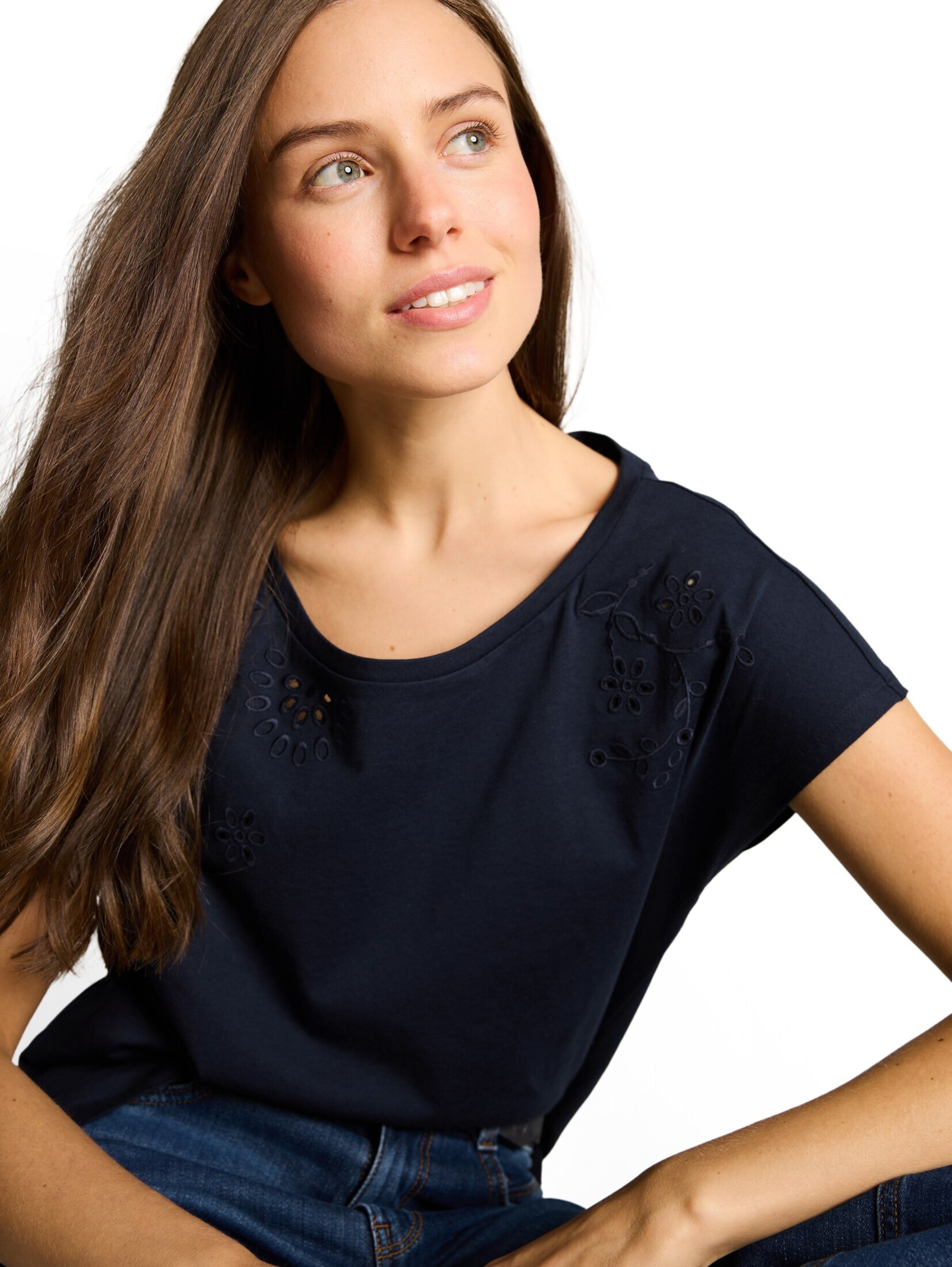 TOM TAILOR Shirt in Blauw