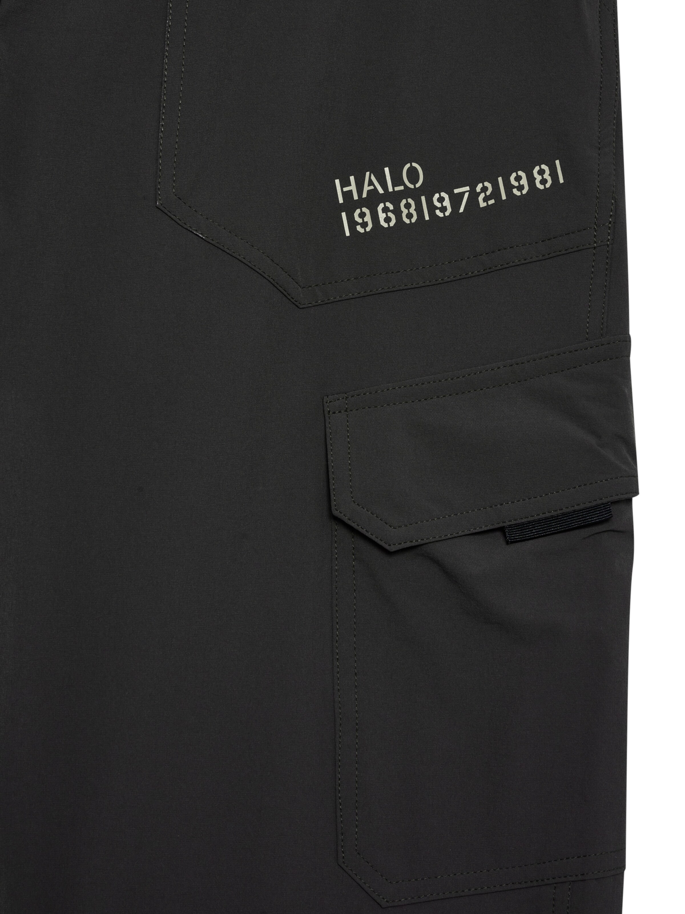 HALO Regular Broek in Zwart