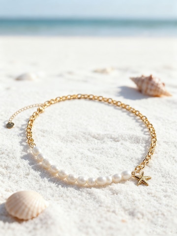 Nemomatheo Necklace 'Ocean Kiss' in White