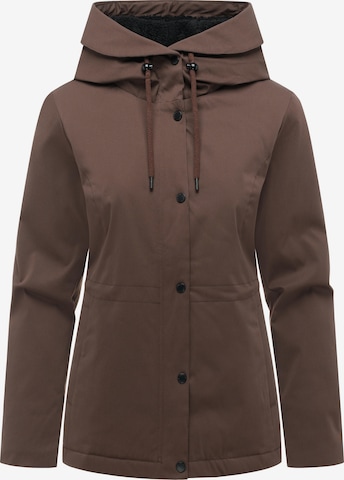 Giacca funzionale 'Padmini B Y' di Ragwear in marrone: frontale