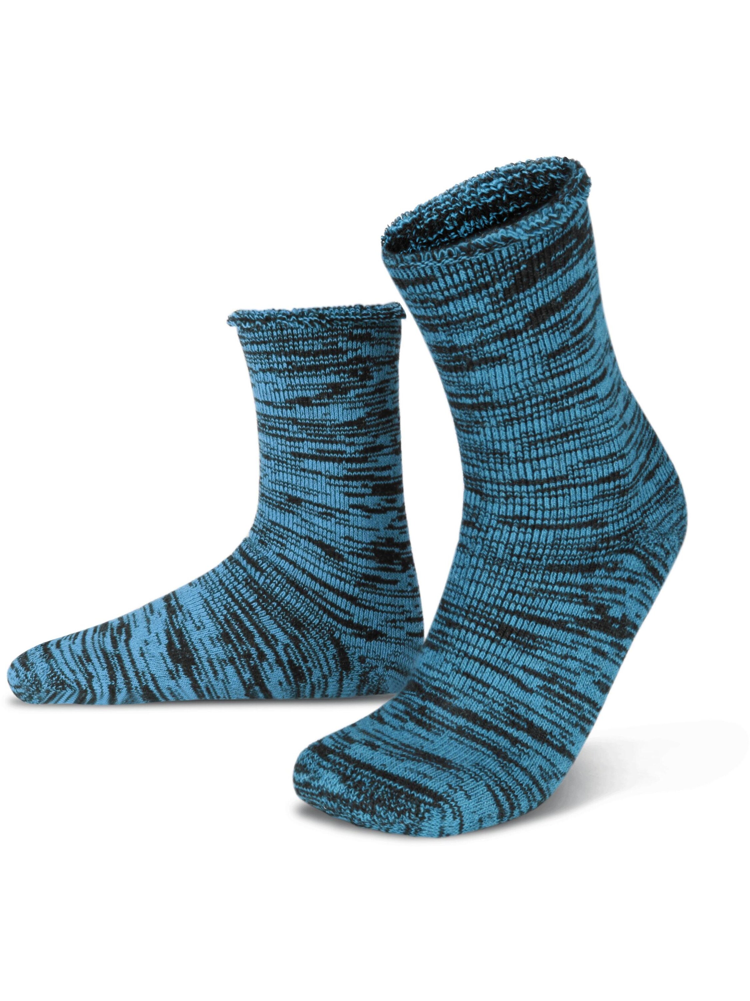 Polar Husky Socks in Blue