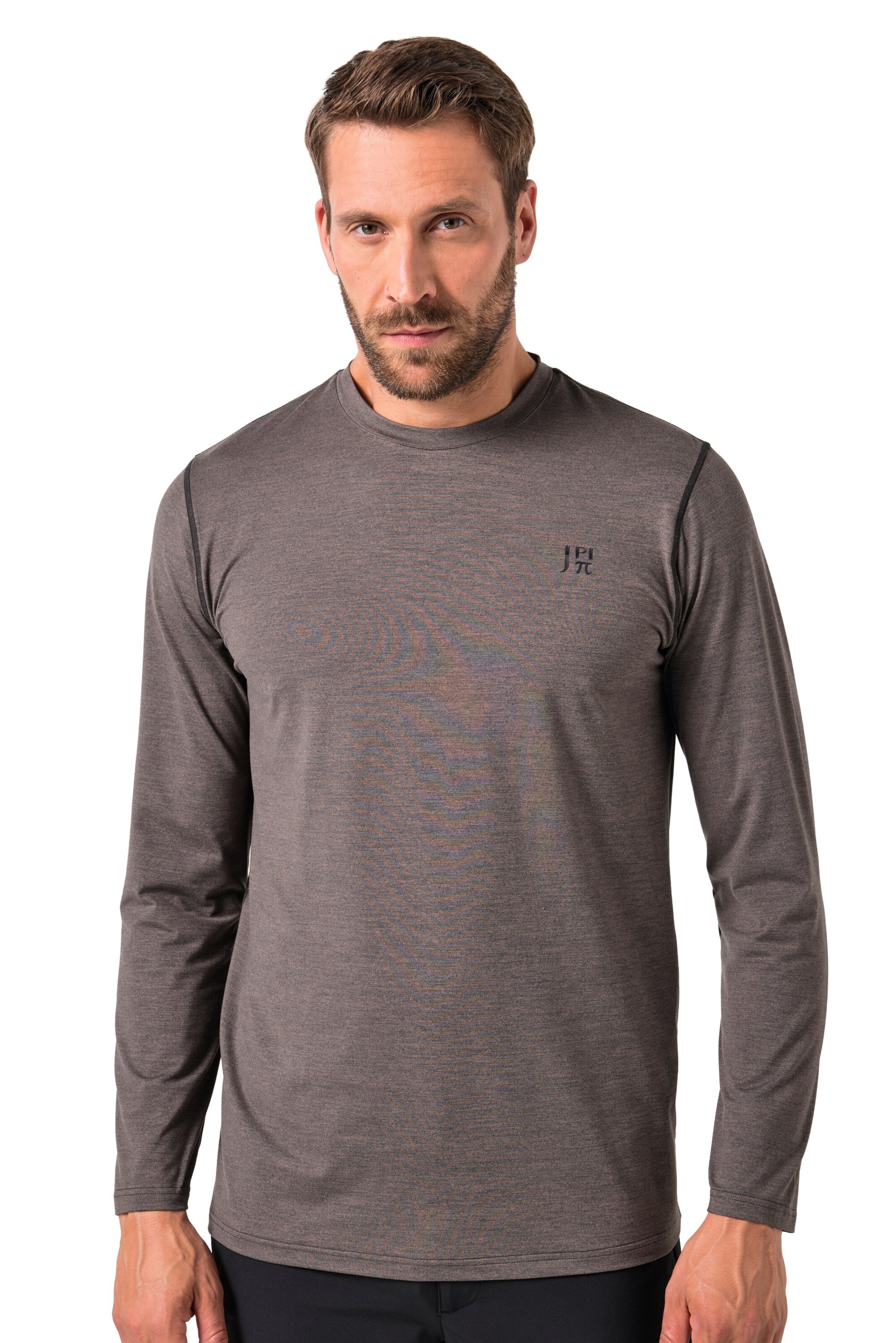 JAY-PI Shirt in Braun: Vorderseite