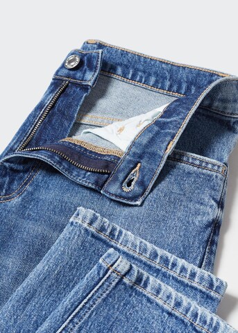 Regular Jeans 'newmom' de la MANGO pe albastru