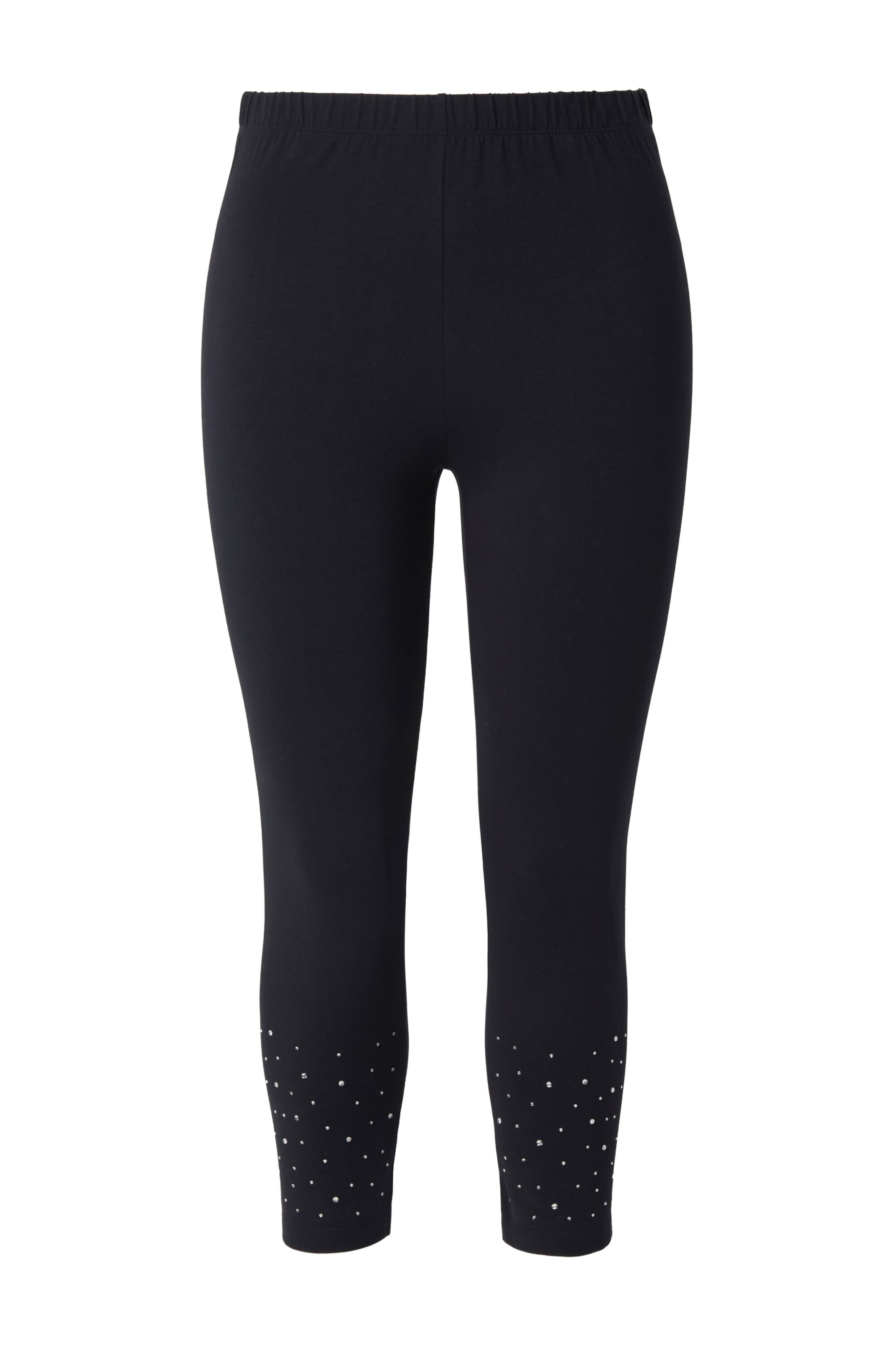 MIAMODA Leggings in Black: front