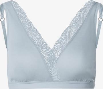 Hanro BH in Blauw: voorkant