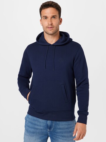 Sweat-shirt 'POPOVER' Dockers en bleu : devant