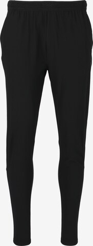 Virtus Tapered Sportbroek 'Edvian' in Zwart: voorkant