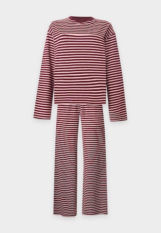 Pigiama di Lindex in rosso: frontale