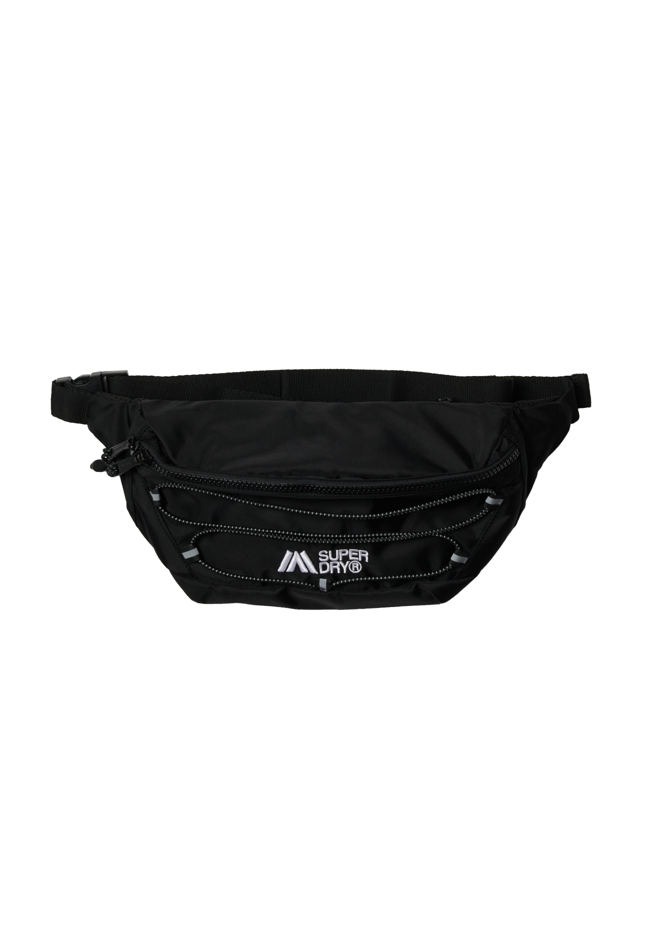 Superdry & Co Fanny Pack in Black: front