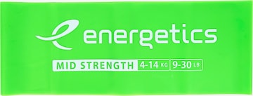 ENERGETICS Gymnastikband in Grün: Vorderseite