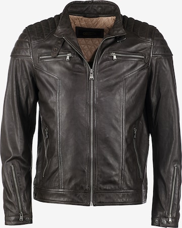 JCC Between-Season Jacket in Brown: front