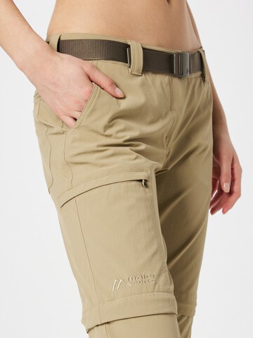 Maier Sports Regular Outdoor Pants 'Inara' in Brown